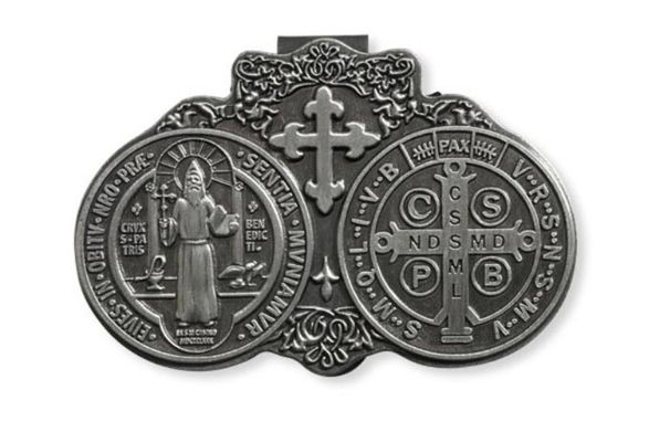 VISOR CLIP - BENEDICTINE