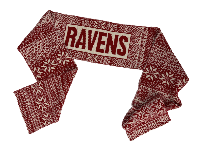 SCARF-KNIT SNOWFLAKES