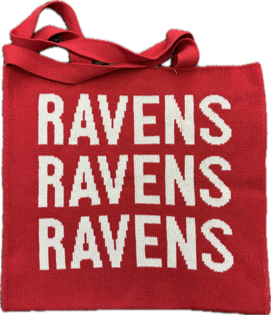 TOTE-KNIT RAVENS