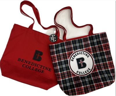 TOTE-REVERSIBLE TARTAN