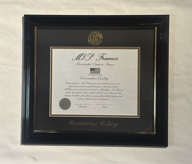 BC DIPLOMA FRAME