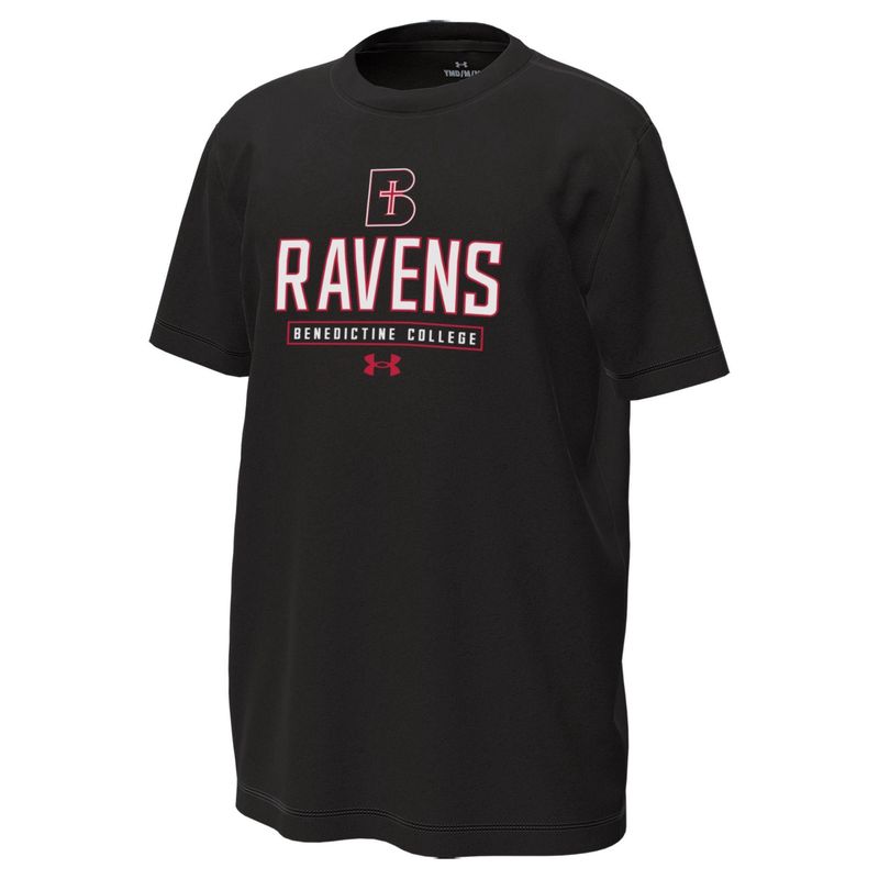 TEE - YOUTH UA BLACKOUT