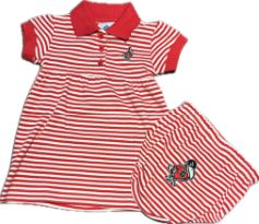 INFANT - DRESS / BLOOMER (STRIPE)