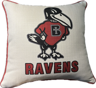 PILLOW-MASCOT RAVEN