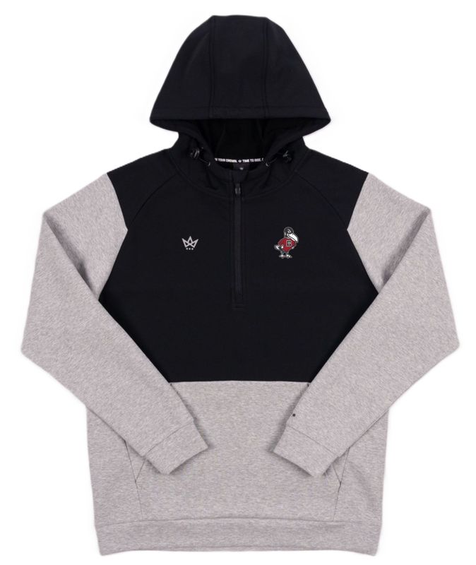HOOD - COLORBLOCK HALF ZIP