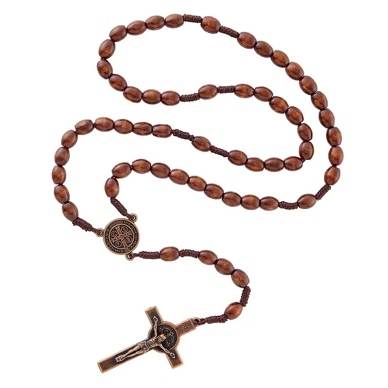 ROSARY - BEADED CORD W/COPPER