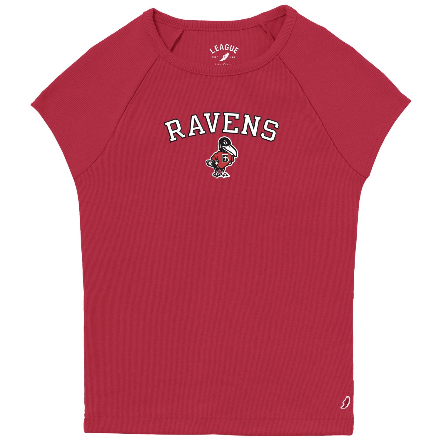 TEE-BABYDOLL, Colour: Red, Size: S