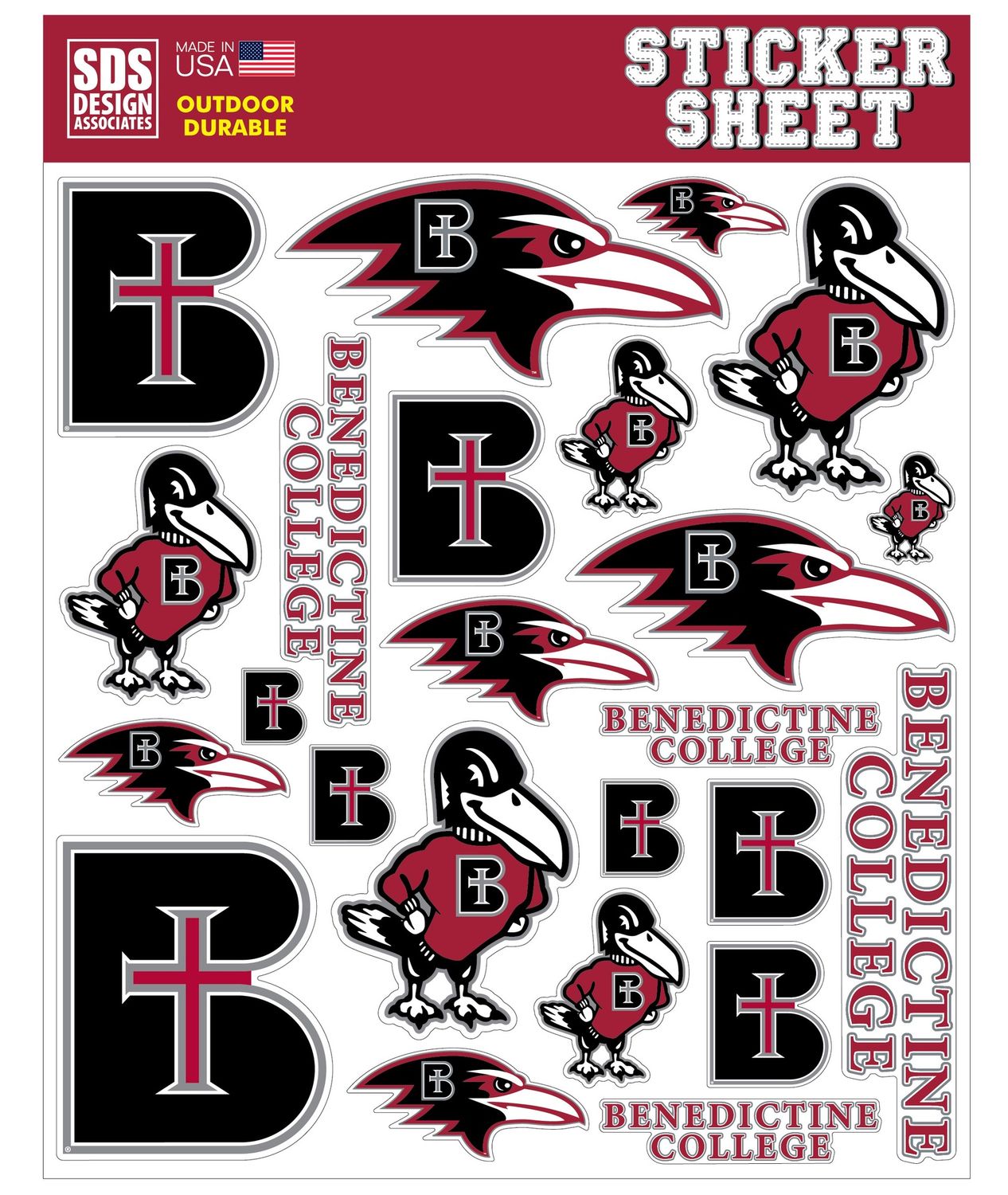 STICKER SHEET-ASST. LOGOS