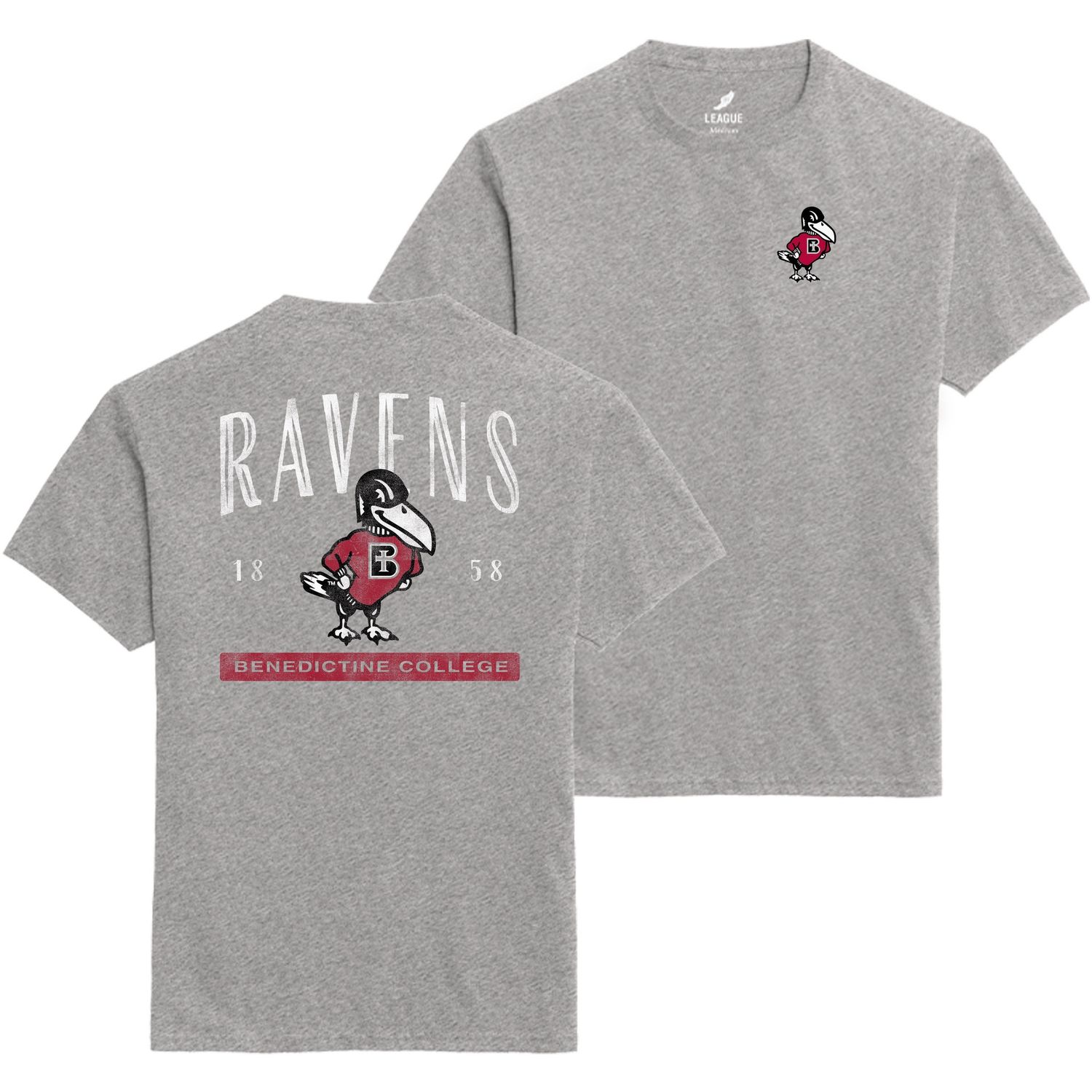 TEE-DOUBLE TROUBLE, GREY