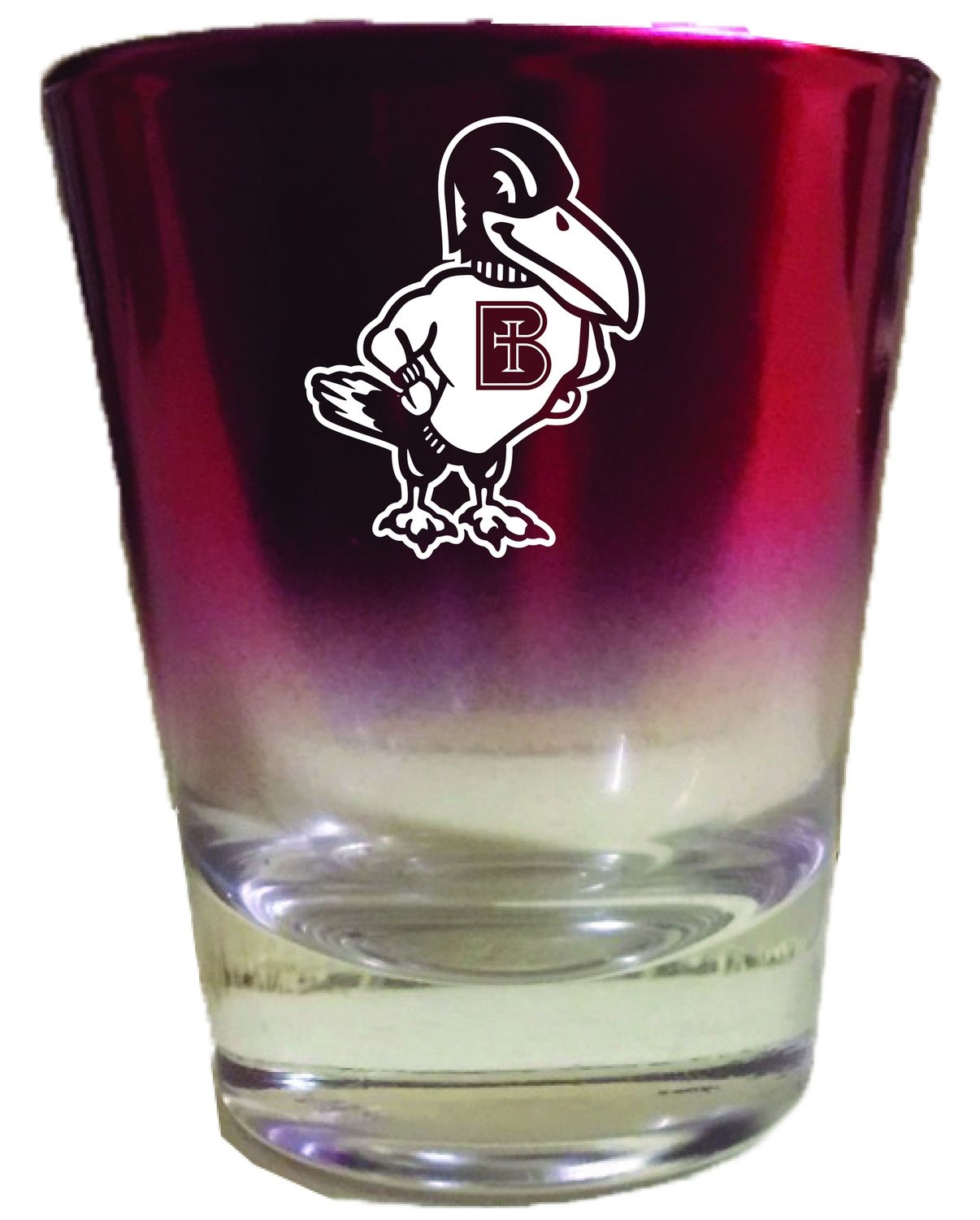 SHOTGLASS-RED CHROME