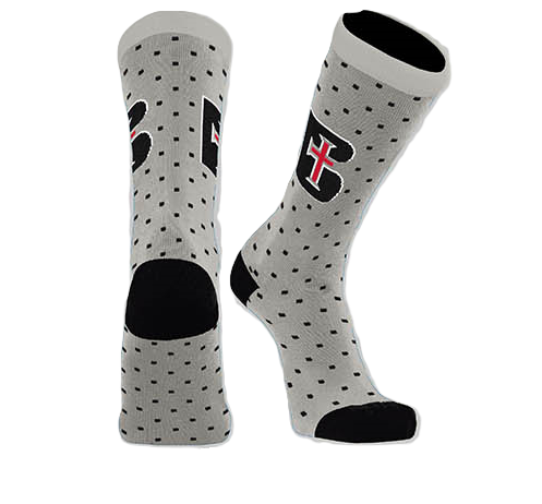 SOCK-DRESS DOT, GREY