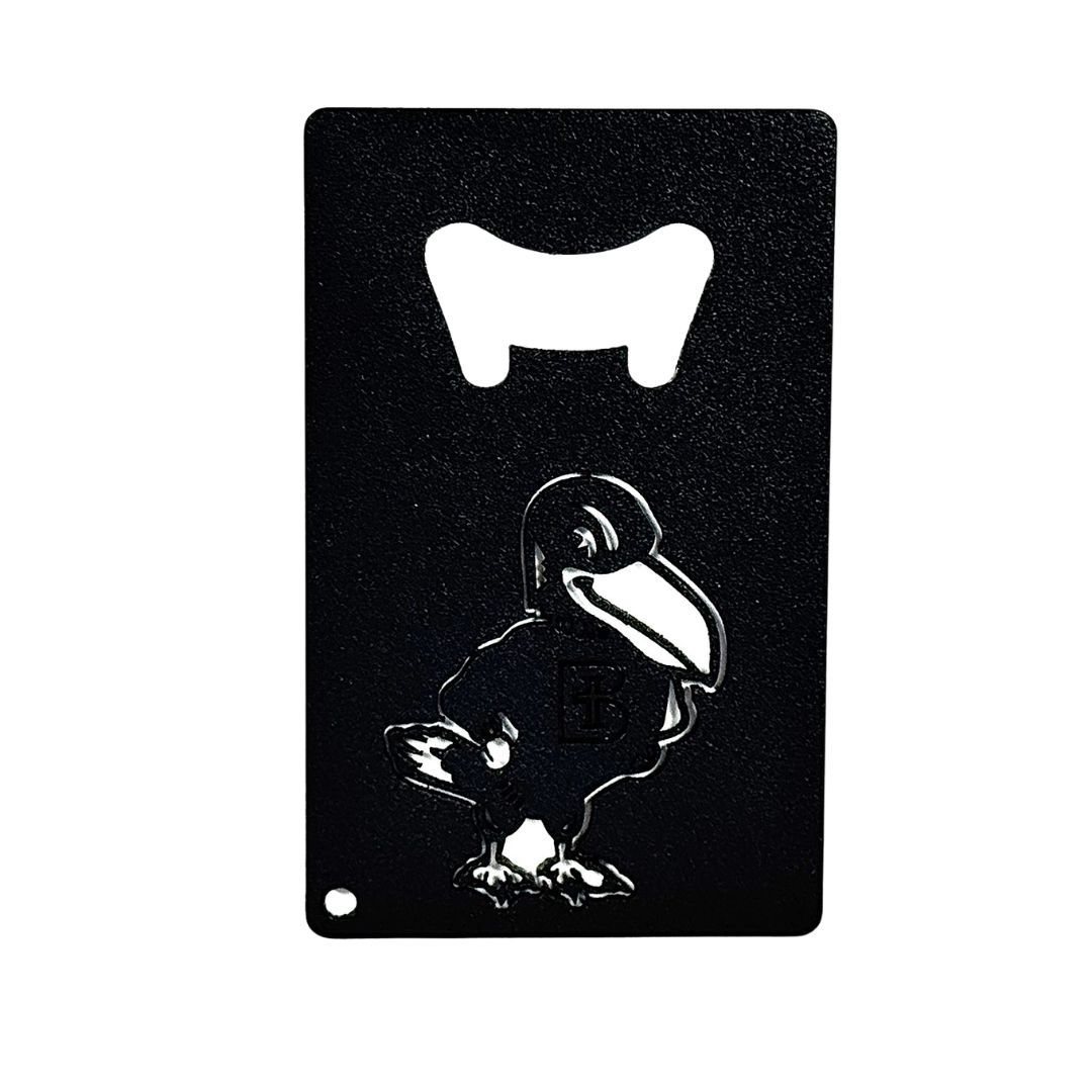 BC RAVEN - BOTTLE OPENER, BLK