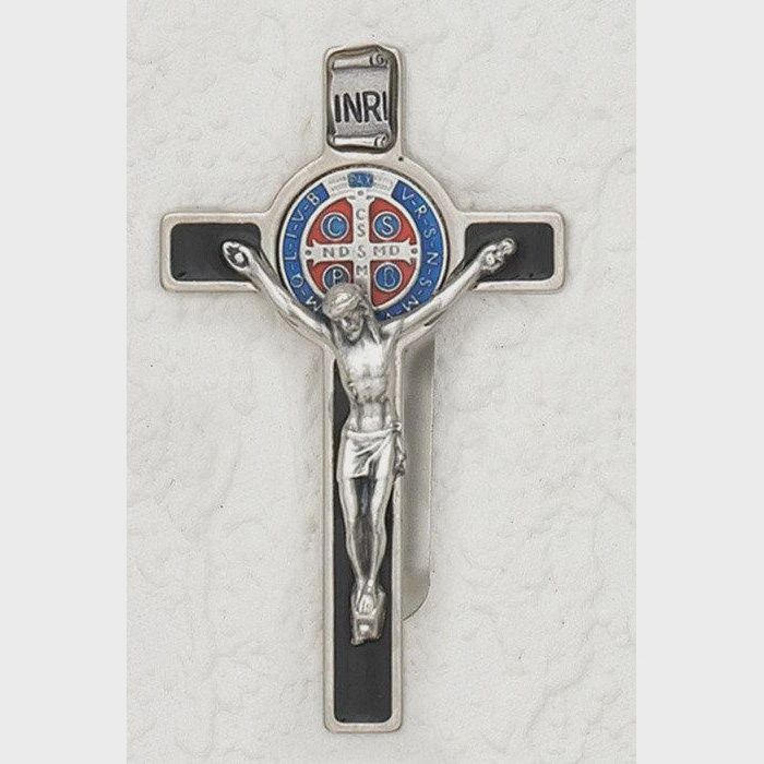 AUTO VISOR CLIP  ST. BEN-ENAMEL