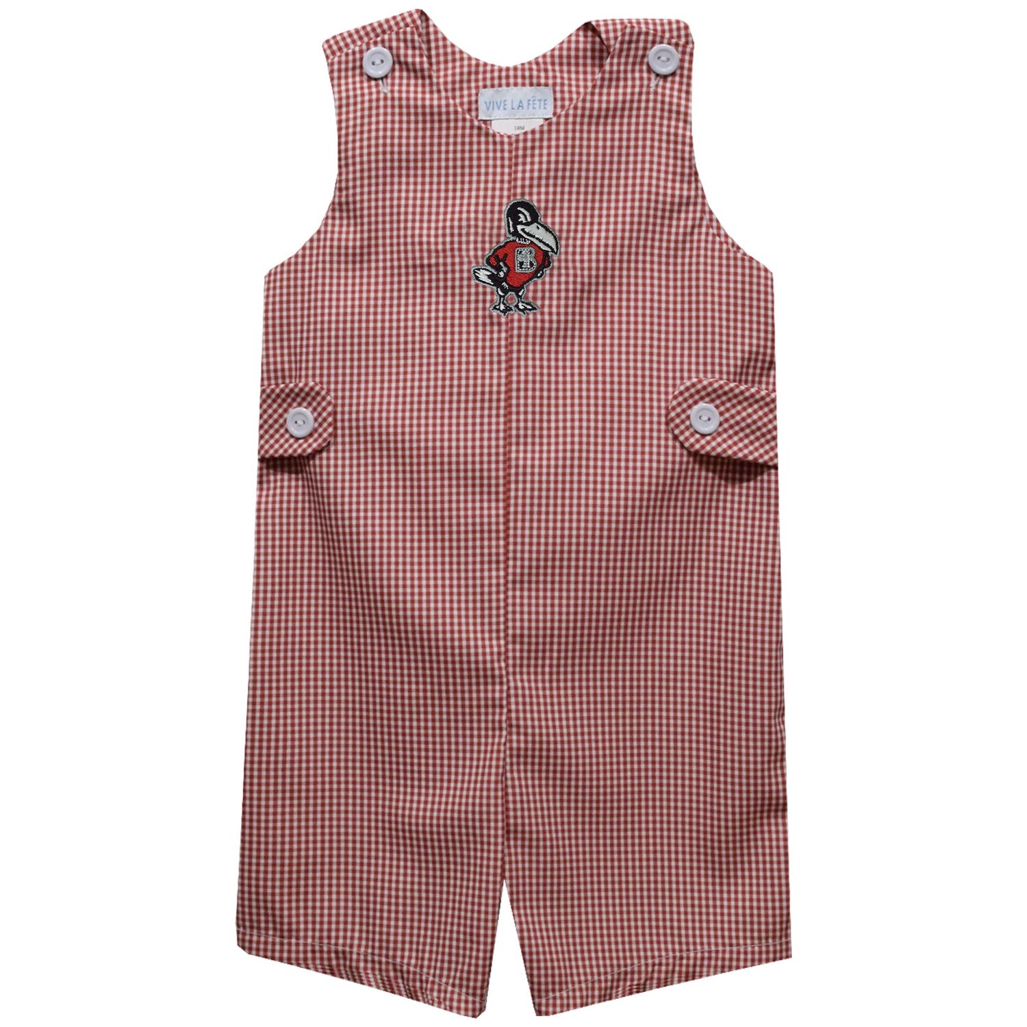GINGHAM-ROMPER