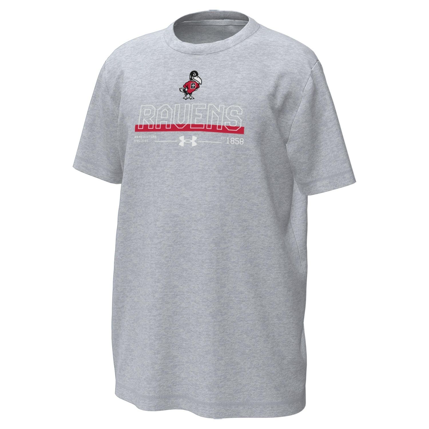 TEE-YOUTH UA BOUNDARIES, GREY