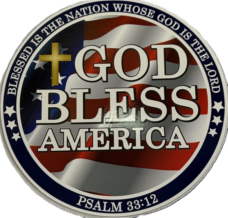 MAGNET-GOD BLESS AMERICA