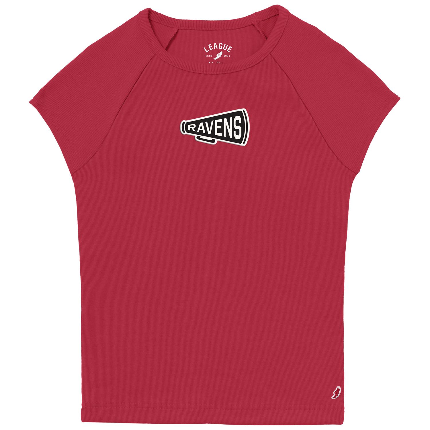 TEE-RAVENS MEGAPHONE, Attribute 2: RED, Size: S