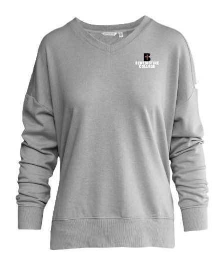V-NECK-WEEKENDER, GREY