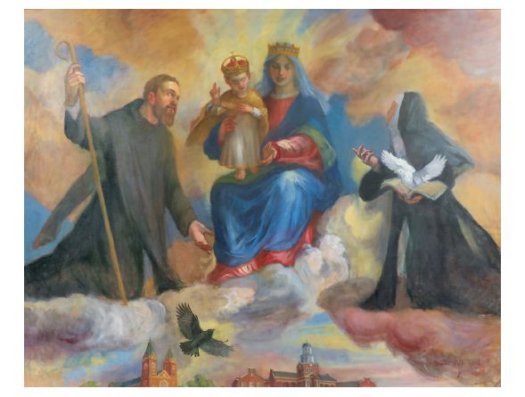 PRINT-LIBRARY MURAL, Colour: ADORATION