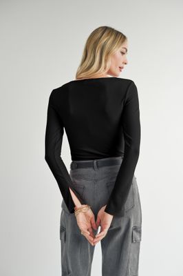 Special Gaze Knit Top