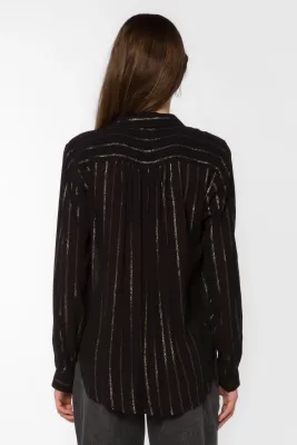 Kenzie Black  Stripe