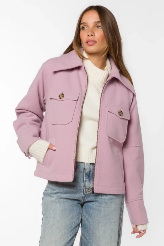 Stassi Muted Mauve Jacket