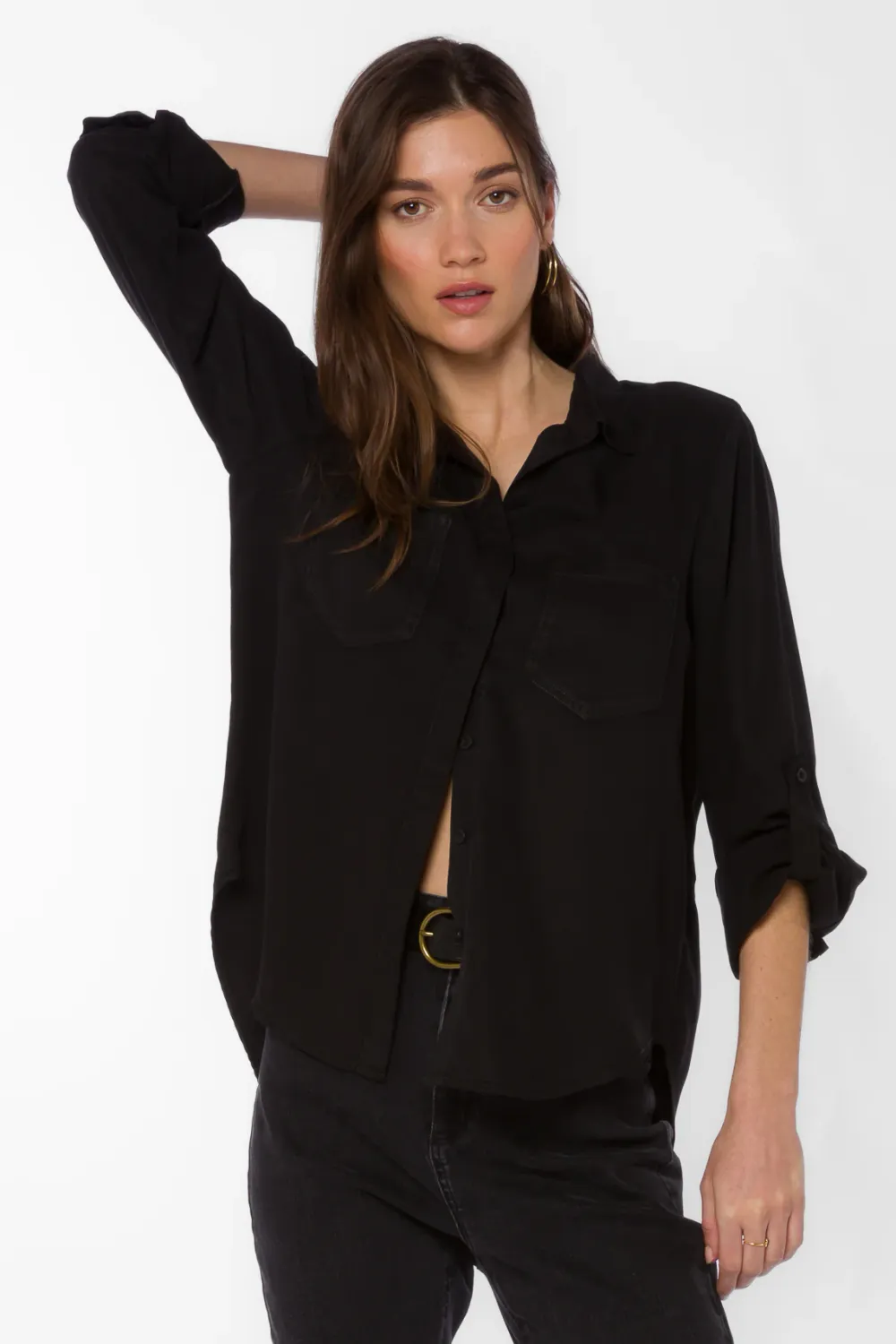 Riley Black Shirt