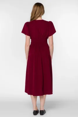 Julissa Cabernet Dress