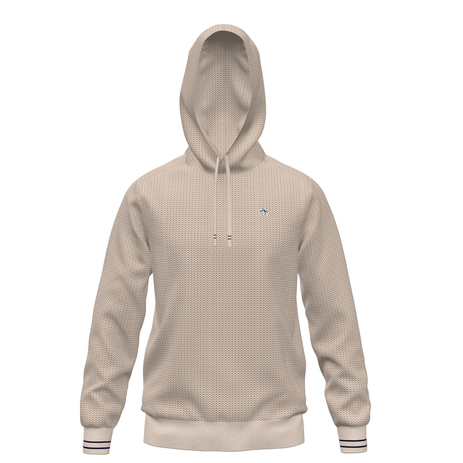 Cotton Cahmere Like Hood Sweater