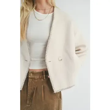 Prestige Contrast Stitch Jacket