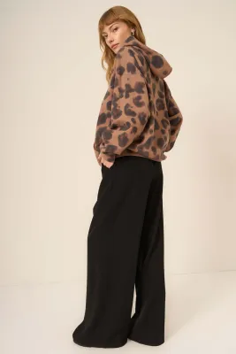 Wildin Leopard Tie Dye Hoodie