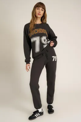 Touchdown Sweatshirt - Washed Black