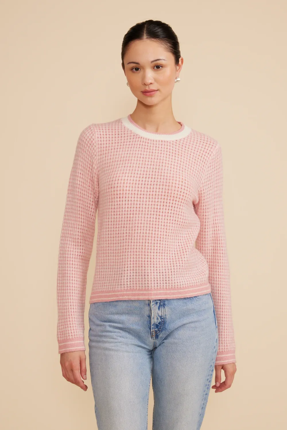 Teya Knit Top Pink
