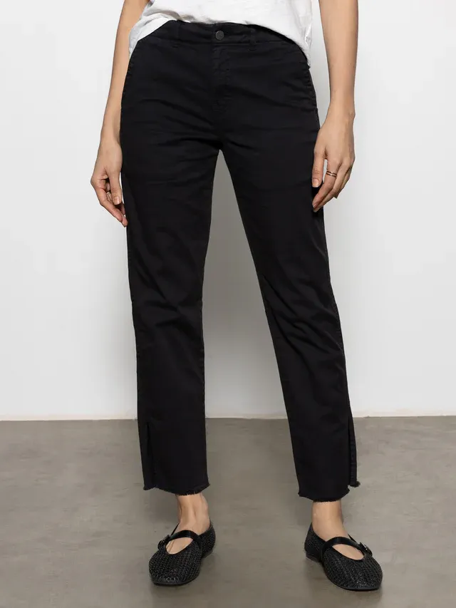Trade Maker Black Pants