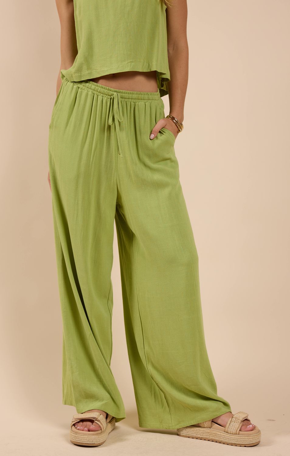 Sugarloaf Elastic Waist Pants