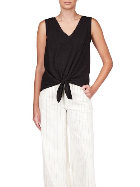 V Neck Tie Tank