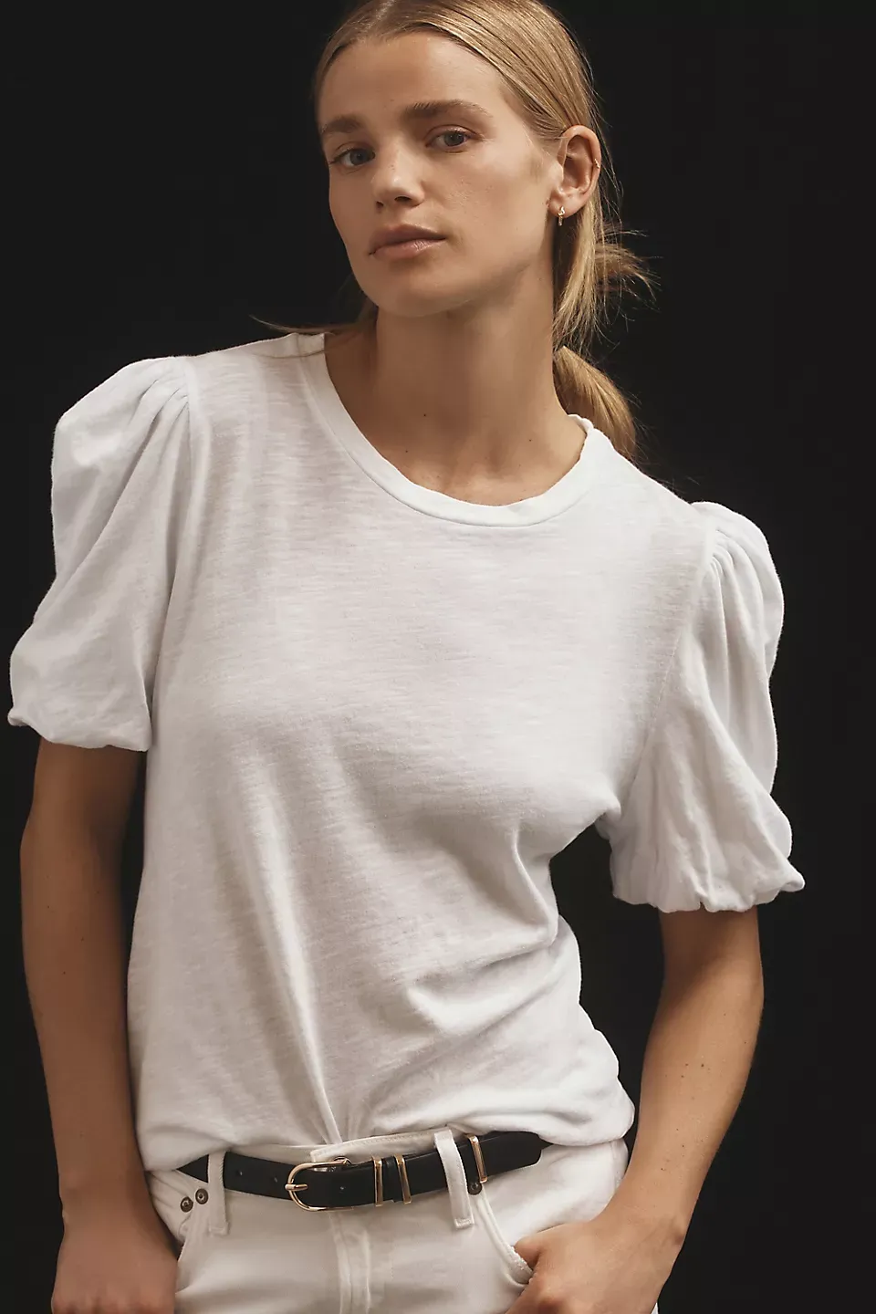 Brookly Short Puff Sleeve Tee