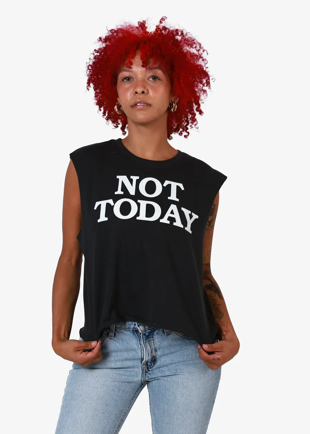 Not Today Boxing Tank