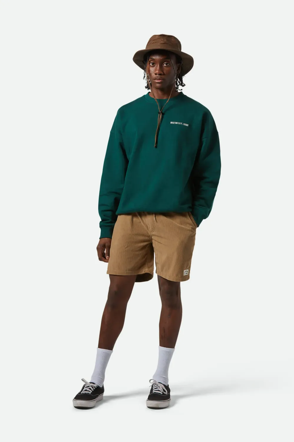 Everyday Corduroy Short Khaki