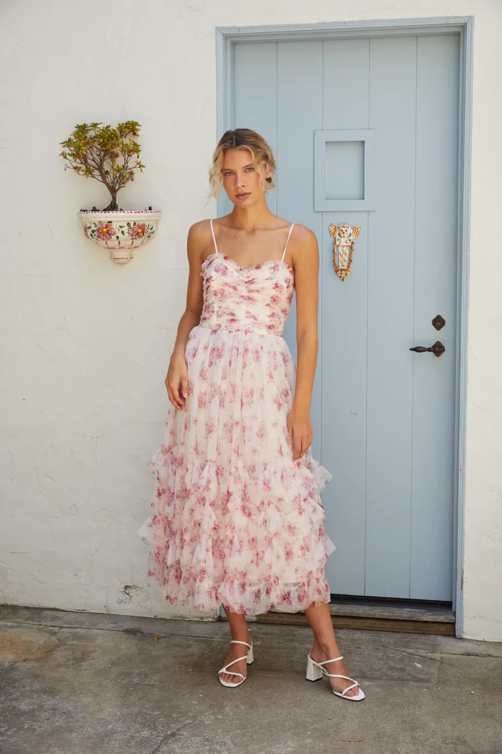 Irina Ruffle Dress