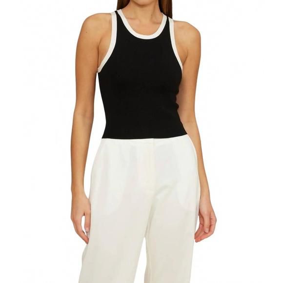 Brandi Cut Away Tank Top