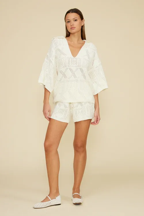 Alia Oversized Knit Top
