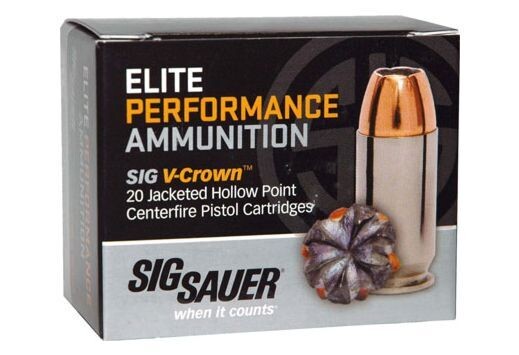 Sig Elite defense 124g 9mm HP 20rd