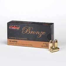 PMC 32ACP 71gr FMJ 50rds