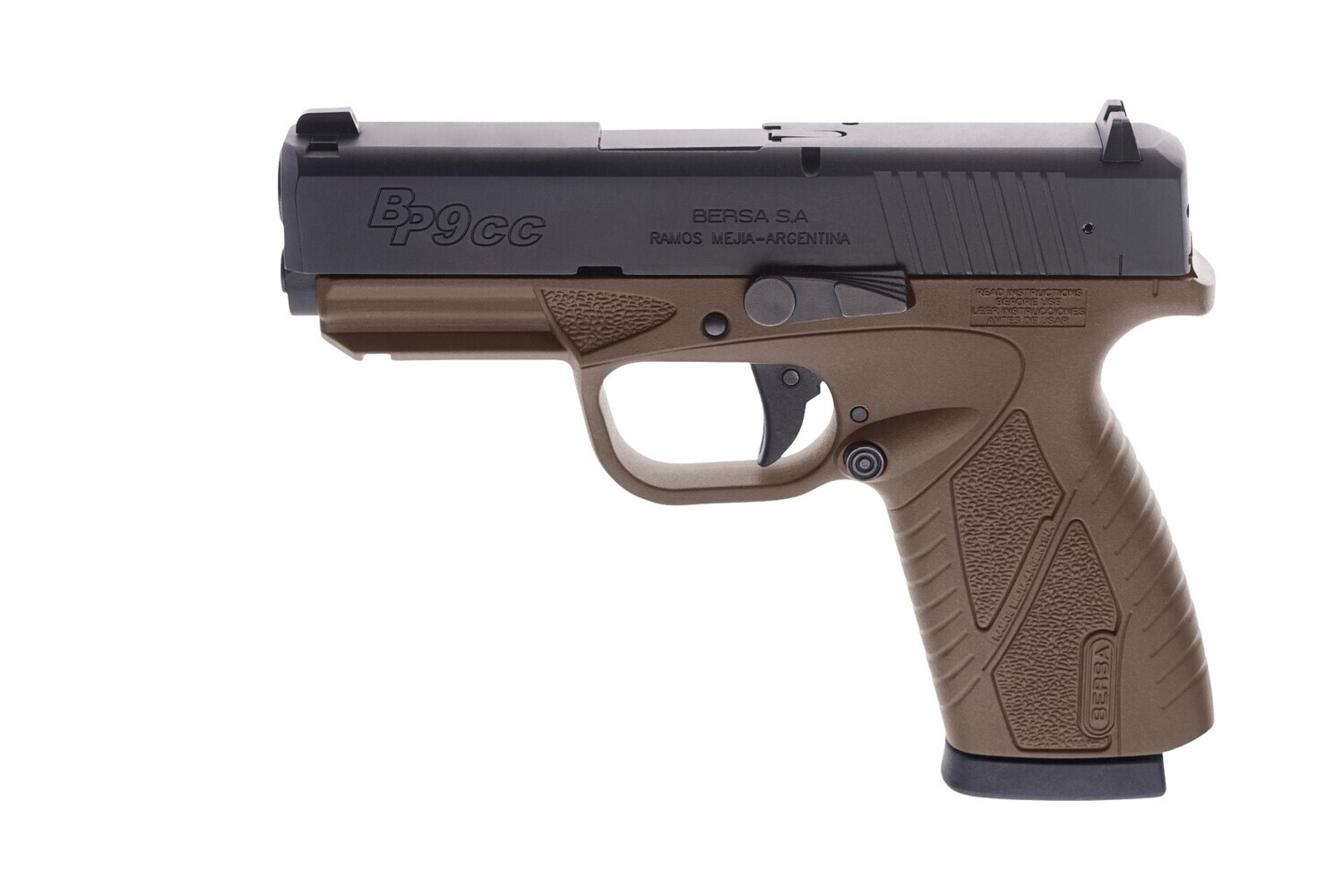 Bersa BP9cc 9mm  FDE/BLK
