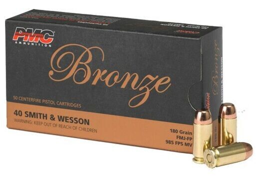 PMC 40 SW 180GR FMJ  50RD