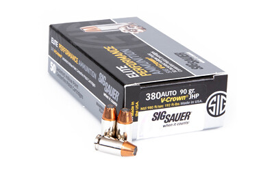 SIG 380ACP 90GR JHP 50RD