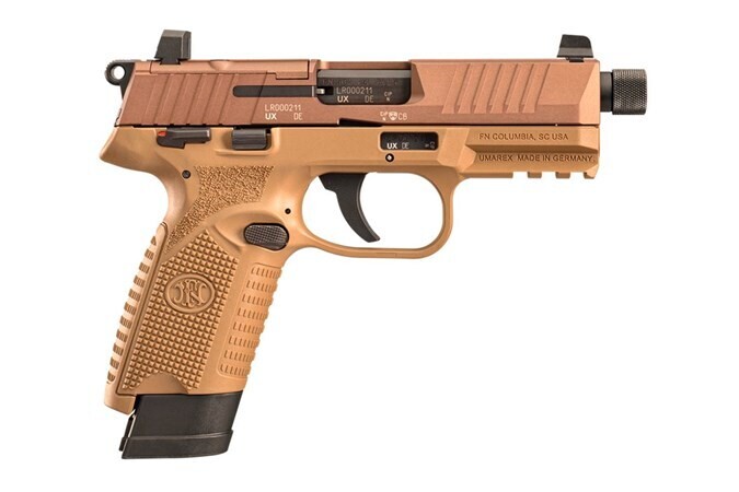 FN 502 TACTICAL 22LR 15+1 TB OR FDE