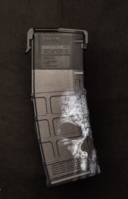 MAGPUL AR15 PMAG GEN M3 30RD GHOST SKUL