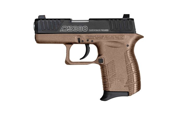 Diamondback DB380 380ACP 6+1 BLK/FDE